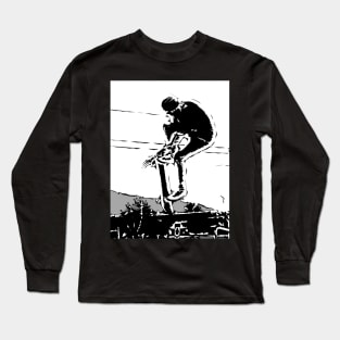 Extreme Skateboarder - Deck Grab Long Sleeve T-Shirt